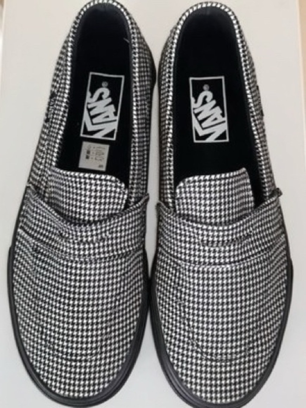 Vans Houndstooth Slip-On Loafers LIMITED EDITION